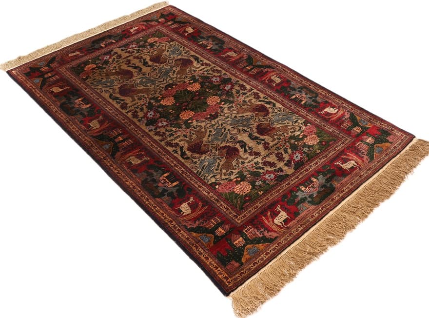 Quchan Seide Teppich 153x94