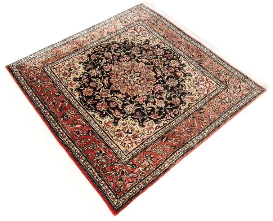 Qum Silk Carpet 100x100 - Image 2