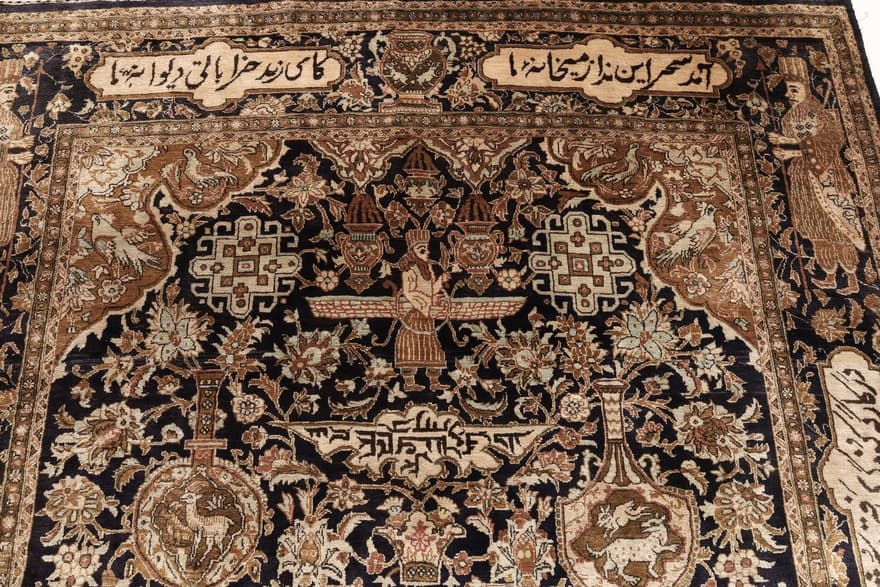 Qum Silk Carpet 200x130