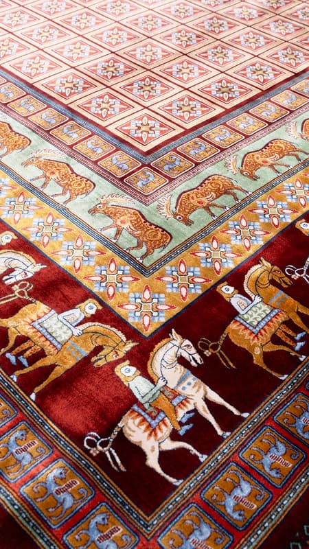 Ghom Dahlia Teppich  290x200 - Image 2