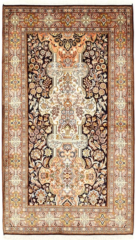 KashmirSeide Teppich 169x97