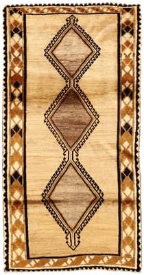 Gabbeh Teppich 180x92