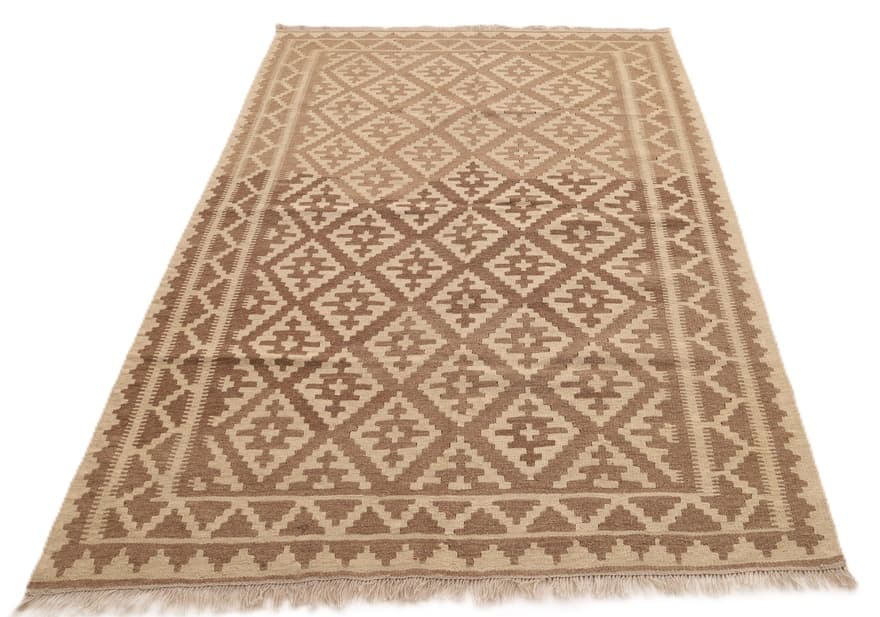 Kelim  Fars Teppich  201x146 - Image 5