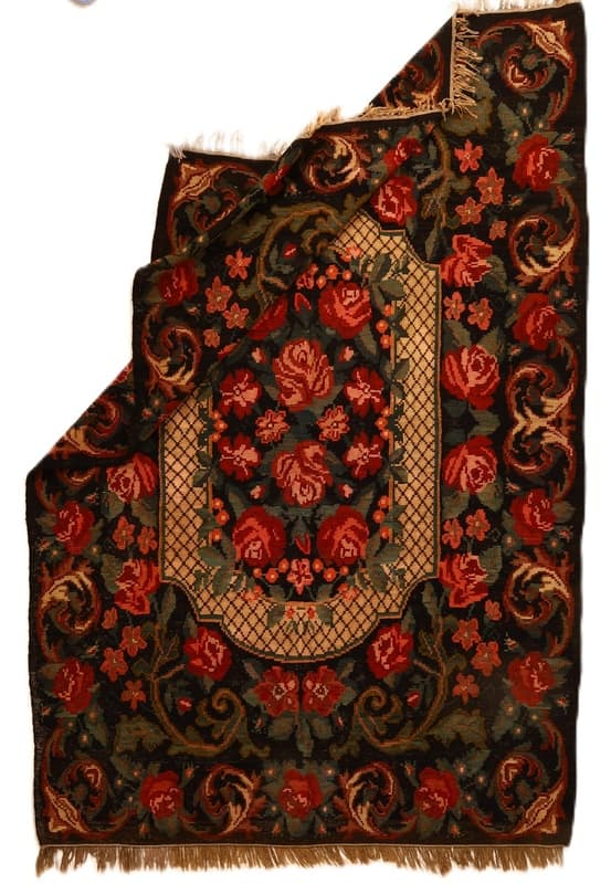 Antik Kelim Rose  Teppich  253x173