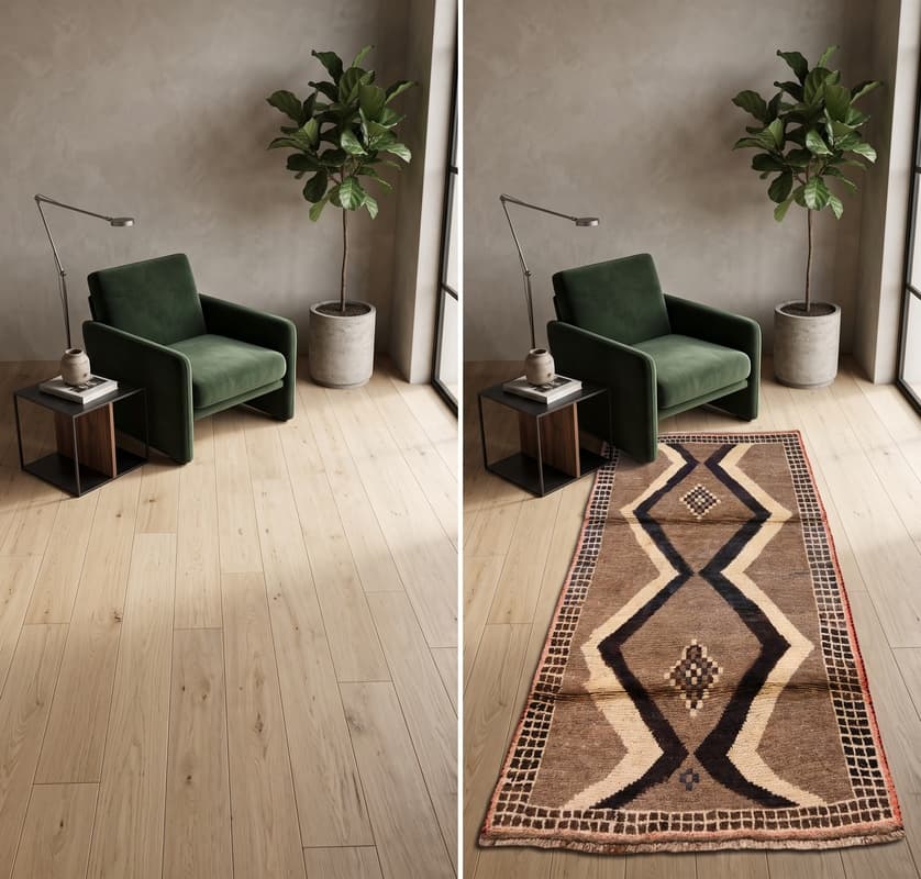 Gabbeh Teppich 180x95 - Image 2