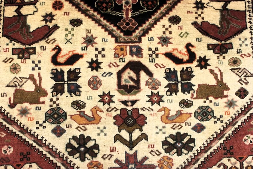 Ghashghai Teppich 155x109