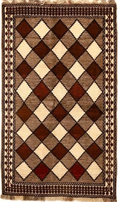 Gabbeh Teppich 216x129