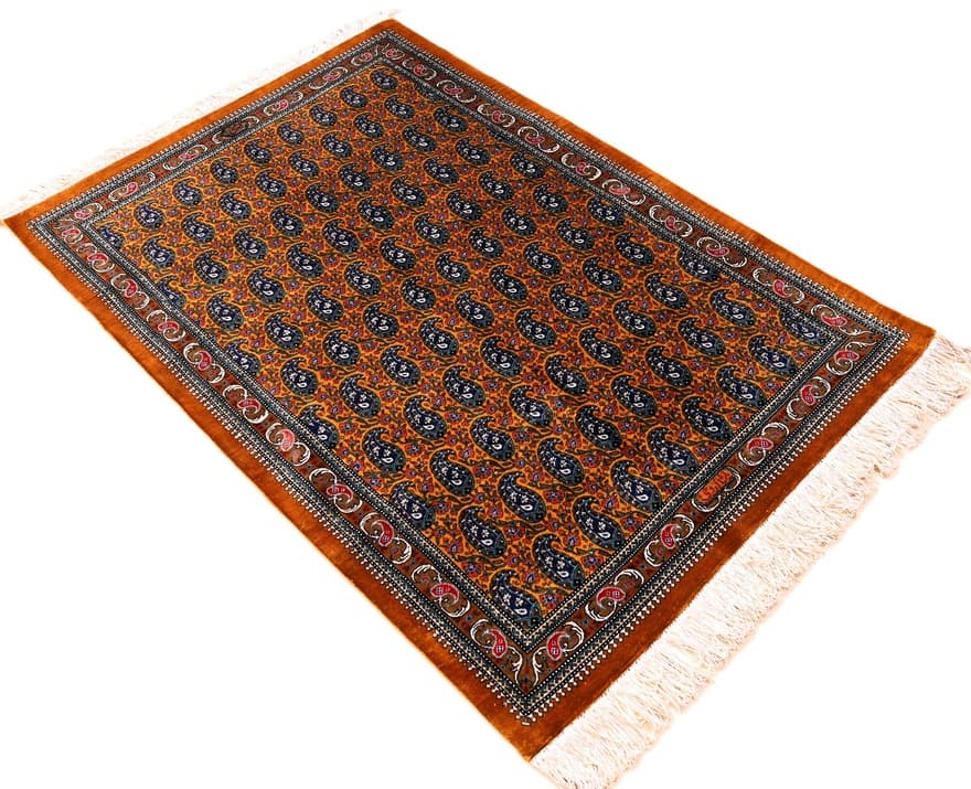 Ghom Seide Teppich 117x80