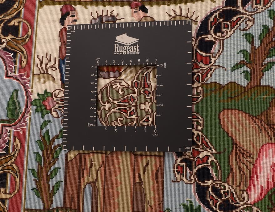 Tabriz 50 Raj Teppich 97x71