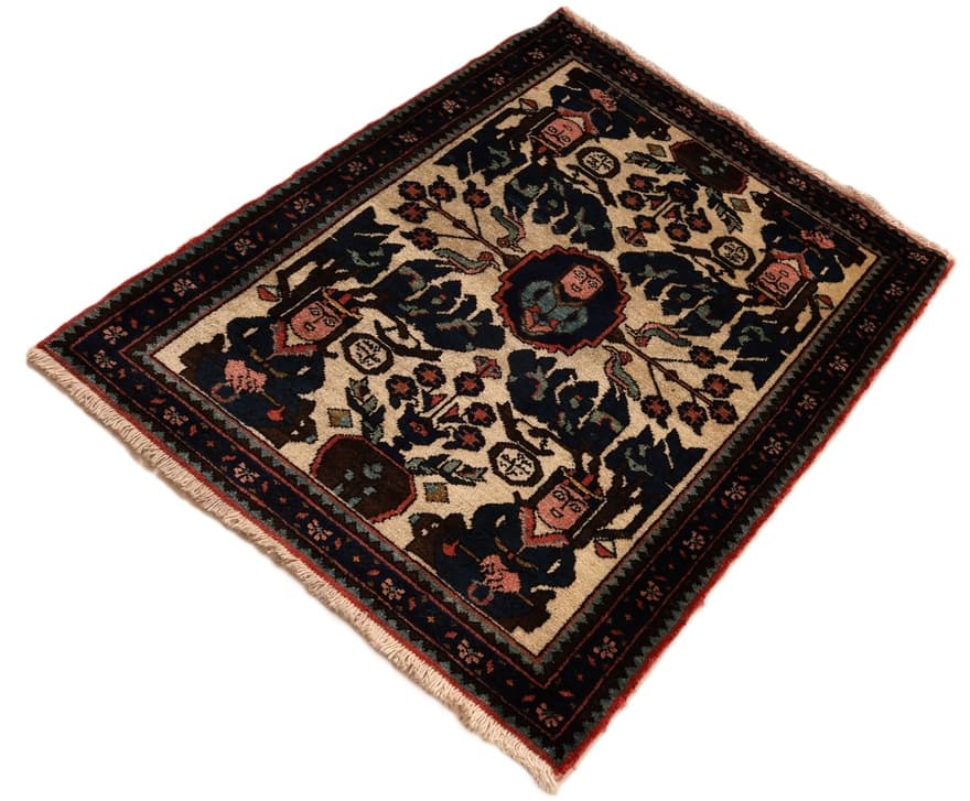 Antike  BAKHTIAR Teppich 100x80 - Image 5