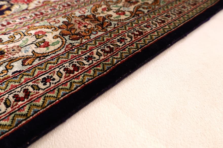 Ghom Seide Teppich 114x80