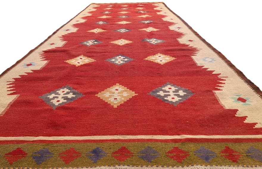 Kilim Fars Carpet  390x145 - Image 4
