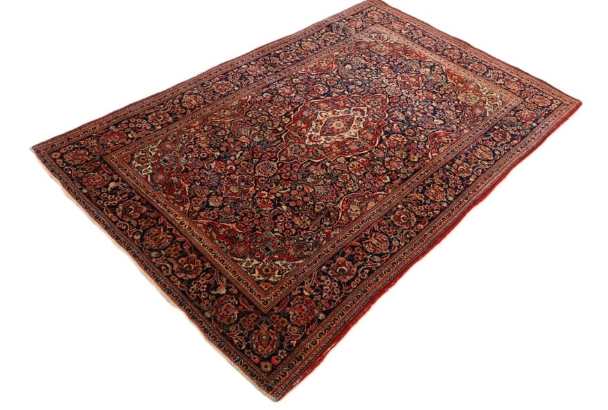 Kashan Antik  Teppich  200x127