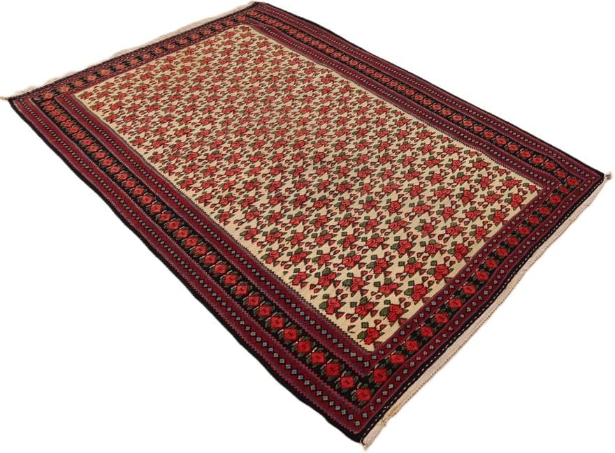 Kilim Seneh Carpet  166x115 - Image 3
