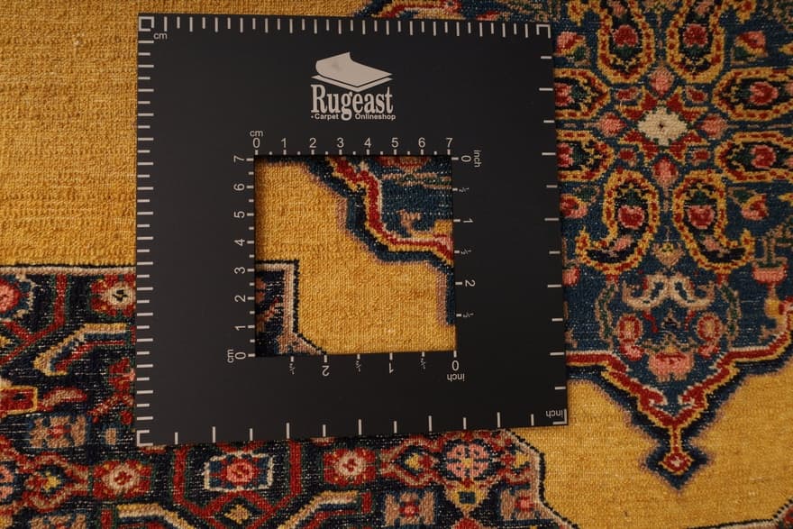 Senneh Yasha oruje Silknkette Carpet  100x94 - Image 6