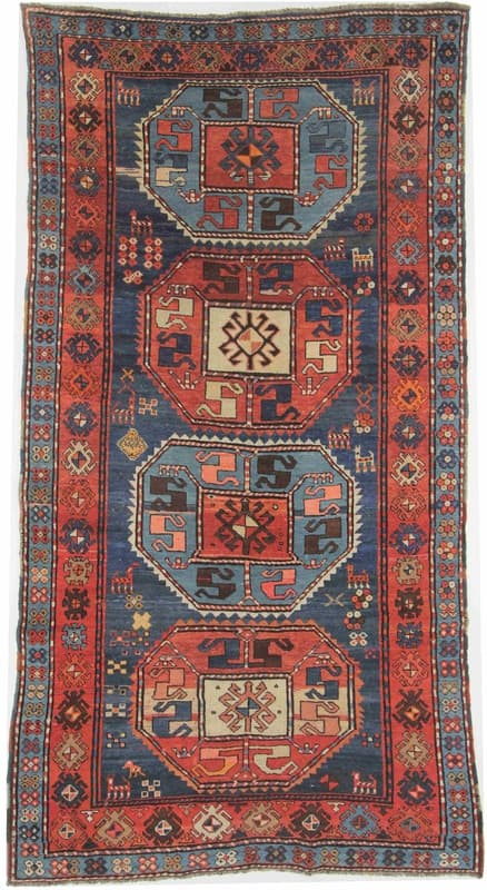 Russisch antique carpet 270x140