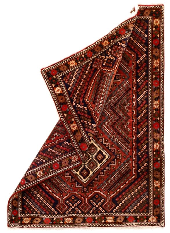 Afshar Carpet 164x117 - Image 2