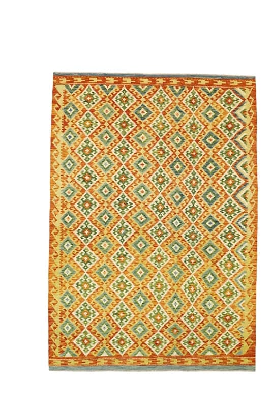 afghanischer kelim teppich 290x202 - Image 4