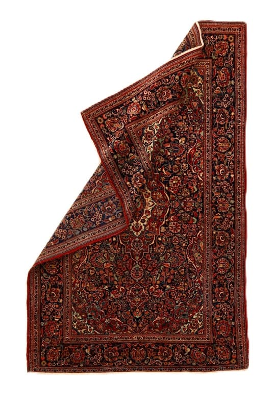 Kashan Antik  Teppich  200x127