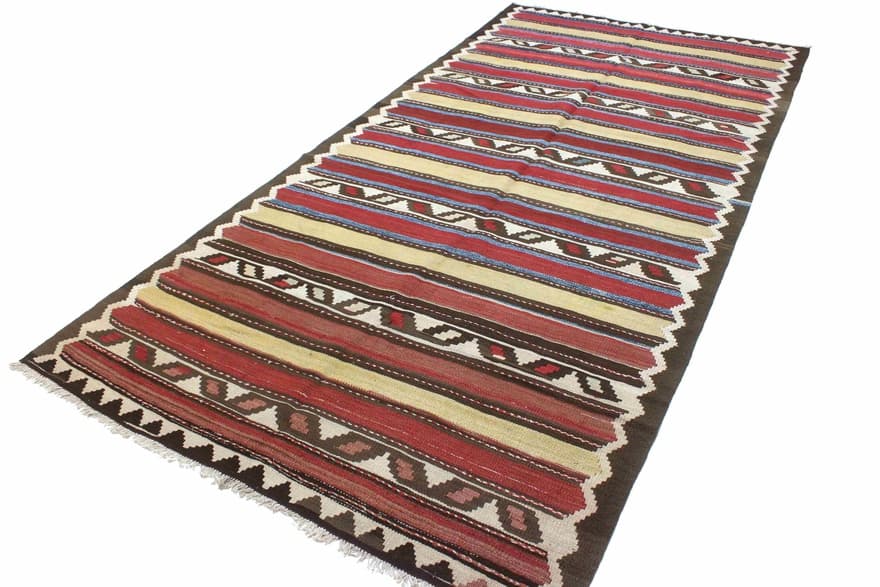 Kelim Bakhtiari Teppich 340x167