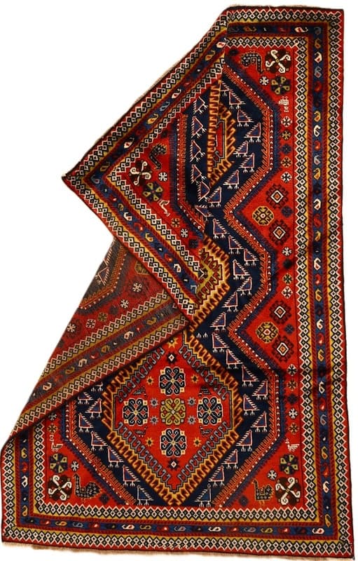 Antique Yalameh Carpet  171x110 - Image 2