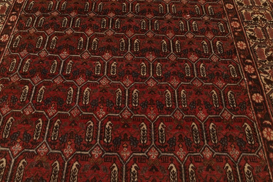Abadeh Antike Teppich 193x141