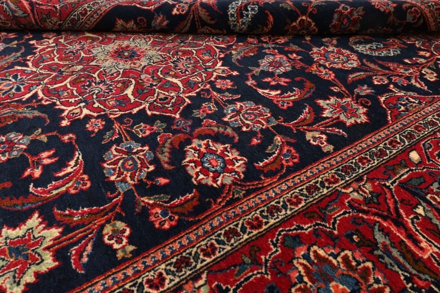 Antique Kashan Teppich 202x136 - Image 4