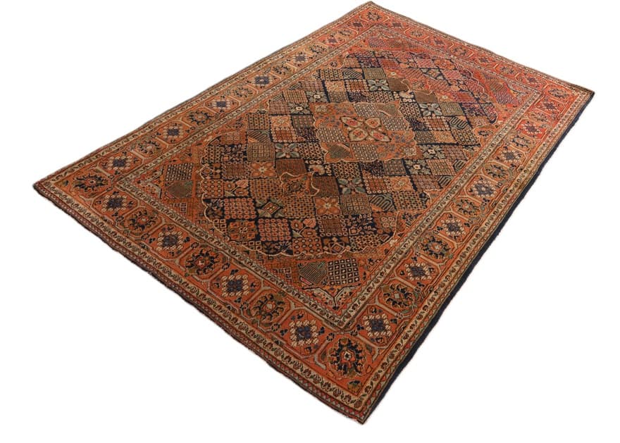 Kashan Antik  Teppich 207x133
