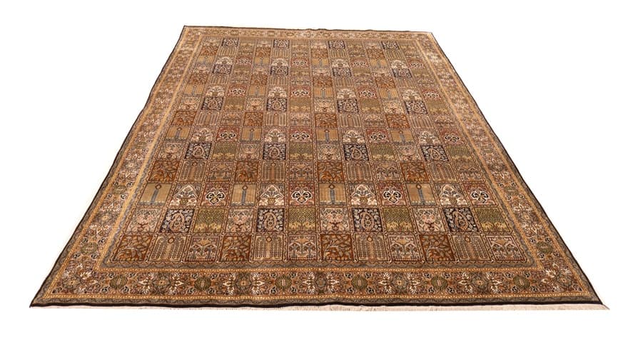 Kashmirsieide Teppich 307x216