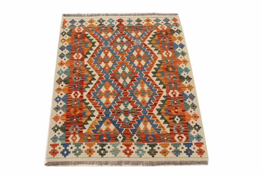 KELIM Carpet 124x87 - Image 5
