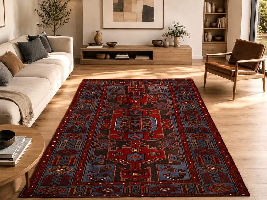 Zanjan Carpet  196x122 - Image 2