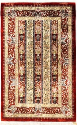 Ghom Seide Teppich 125x80