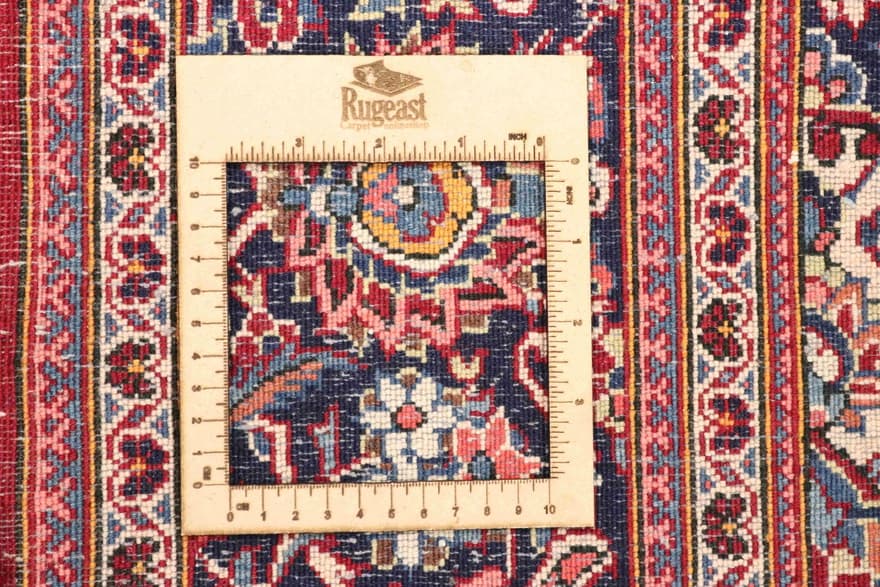 Keshan Old antique Carpet 214x131