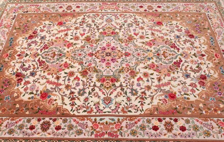 Tabriz60Raj carpet 230x154