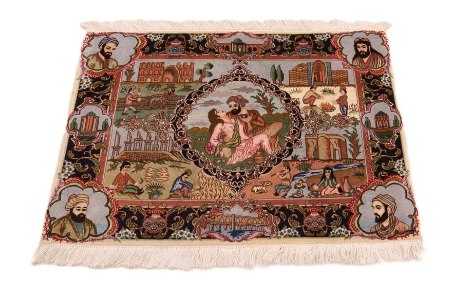 Tabriz 50 Raj Teppich 97x71