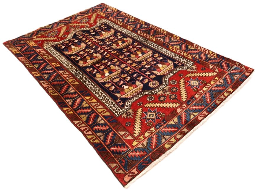 Antique Mazlegan Carpet  205x131 - Image 3