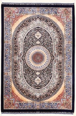 Qom Daisy Carpet 90x60
