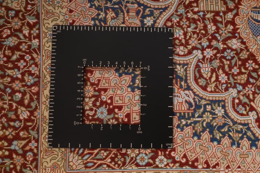 Ghom Seide Teppich 118x80