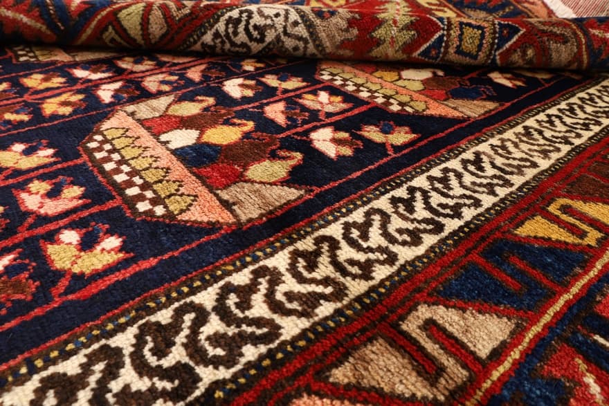 Antique Mazlegan Carpet  205x131 - Image 5