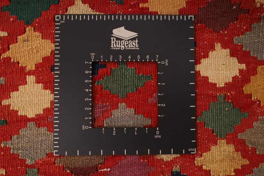 Kelim Fars Teppich 135x109 - Image 6