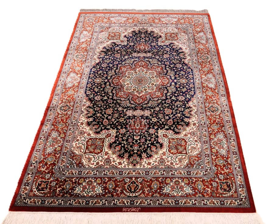 Ghom Seide Teppich 154x102
