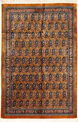 Ghom Seide Teppich 117x80