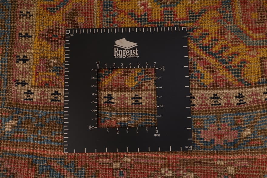 Antike Malayer Teppich 415x90 - Image 6