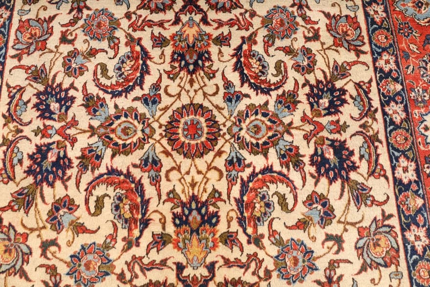Antike  Isfahan Teppich  220x149 - Image 5