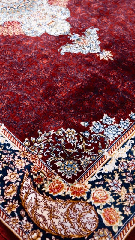 Qom  Dahlia Carpet 120x80 - Image 6