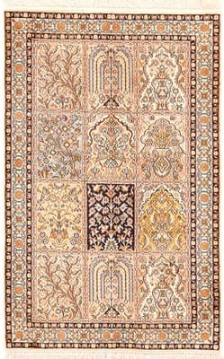 Kahmir Silk Carpet 123x78