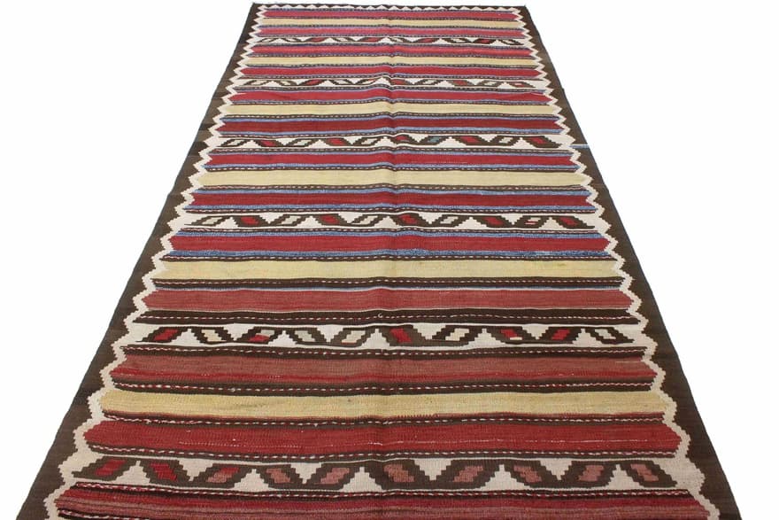 Kelim Bakhtiari Teppich 340x167