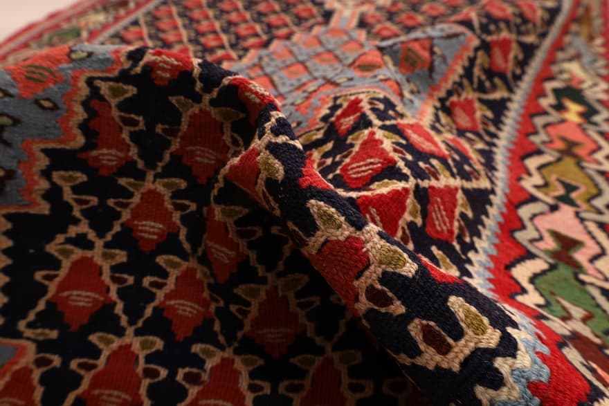 Kilim Seneh Carpet  336x78 - Image 4
