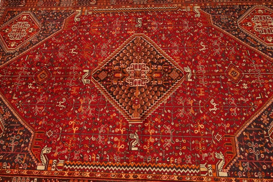 Ghashghai Teppich  243x154