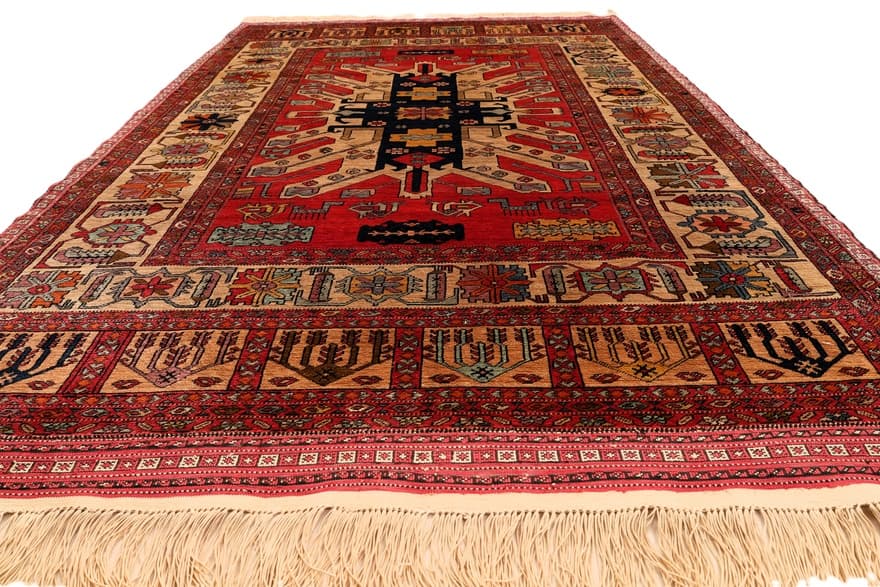 Quchan Seide Teppich 135x95